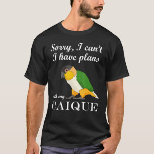 Camiseta O Papagaio Planeia Com A Minha Caique