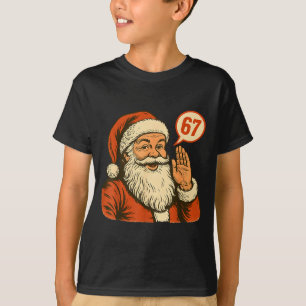 Camiseta O Papai Noel Diz 6 7 Seis Sete Geração Z Alpha Mem