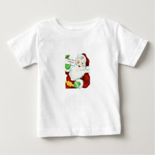Camiseta O Papai Noel Diz: O Primeiro Natal do Bebê