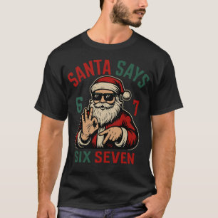 Camiseta O Papai Noel Diz Seis Sete