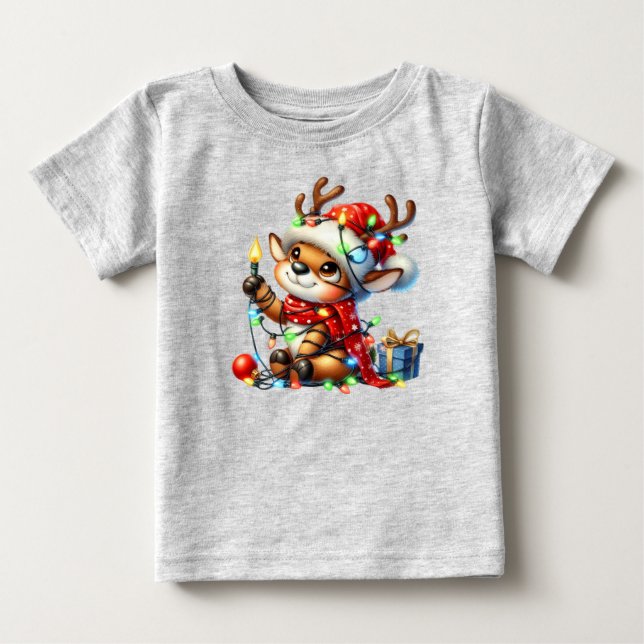 Camiseta O Papai Noel Está Chegando (Frente)