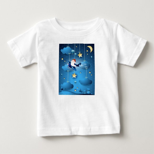 Camiseta O Papai Noel está chegando (Frente)