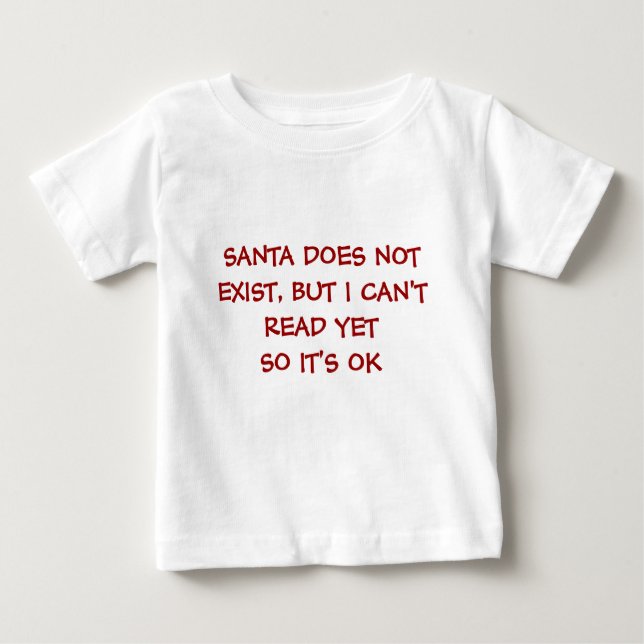 Camiseta o papai noel não existe (Frente)