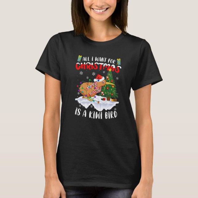 Camiseta O Papai Noel Tudo Que Quero Para O Natal É Um Páss (Frente)