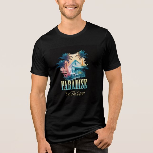 Camiseta o paraíso  (Frente)