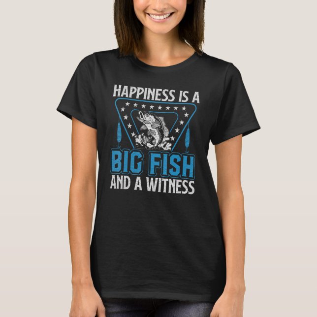 Camiseta O parceiro de pesca com mosca do papai - Citações  (Frente)
