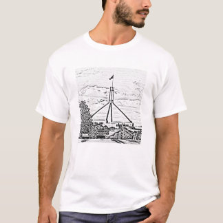 Camiseta O parlamento australiano - Canberra