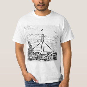 Camiseta O parlamento australiano - Canberra