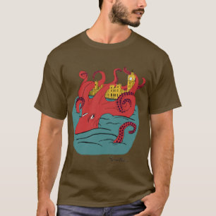 Camiseta O parlamento dos polvo