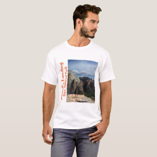 Camiseta O parque nacional 2 de Zion da aterragem do anjo