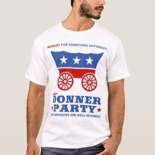 Camiseta O partido de Donner - com fome para algo