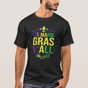 Camiseta O Partido Mardi Gras Yall Tee Mardi Gras Mas