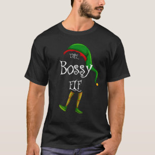 Camiseta O Partido Xmas da Família de Felizes e Felizes de