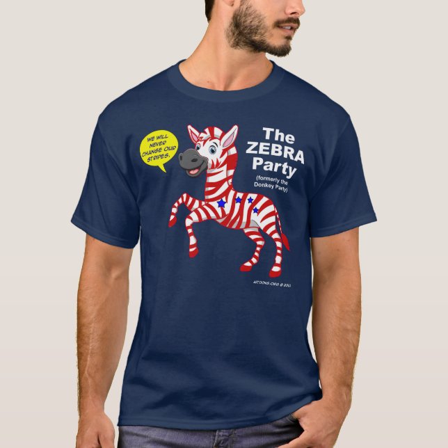 Camiseta O Partido Zebra (Frente)