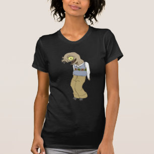 Camiseta O pássaro do nerd é a palavra