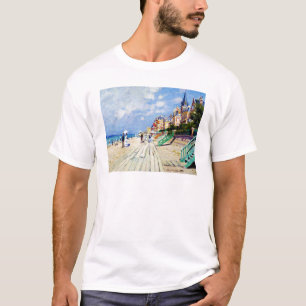 Camiseta O passeio à beira mar em Trouville Claude Monet