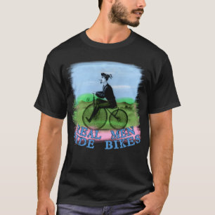 Camiseta O passeio real dos homens Bikes produtos