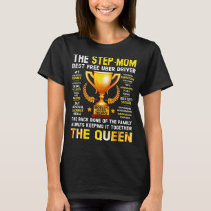 Camiseta O Passo Mãe A Melhor Mãe Do Mundo Troféu Rainha