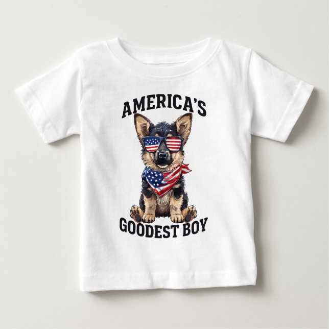 Camiseta O Pastor Mais Goodecente da América (Frente)