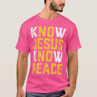 Camiseta O Pastor Religioso Christian Faith Conhece Jesus K