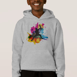 Camiseta O patinete de estilo livre estoura o abstrato para