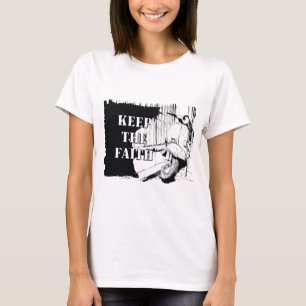 Camiseta O patinete mantem a fé