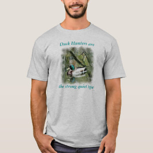 Camiseta O pato Caçador-personaliza