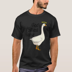 Camiseta O Pato Engraçado Mais Silencioso de Deus!