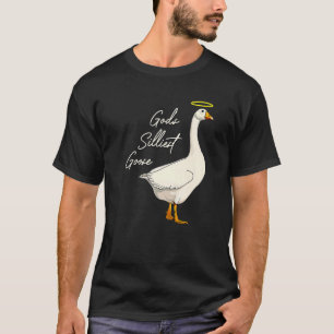 Camiseta O Pato Engraçado Mais Silencioso de Deus lança Pre