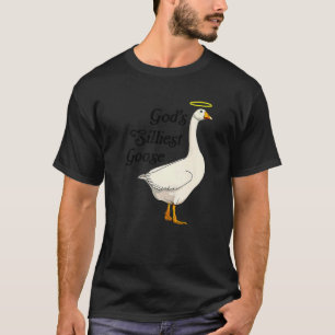 Camiseta O Pato Engraçado Mais Silencioso de Deus lança Pre