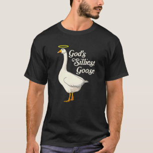 Camiseta O Pato Engraçado Mais Silencioso de Deus lança Pre
