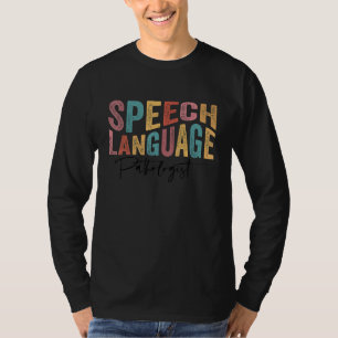 Camiseta O Patologista da Língua do Discurso Groovy Wavy Fa
