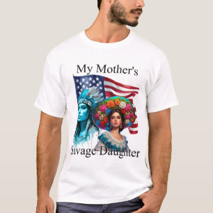 Camiseta O Patrimônio Nativo Americano/Mexicano_ Selvagem