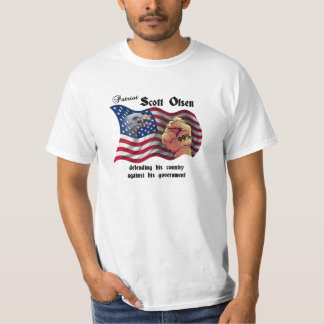 Camiseta O patriota Scott Olsen, ocupa Oakland