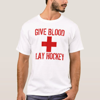 Camiseta o pcuk dá o hóquei do jogo do sangue