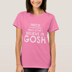 Camiseta O PEDAÇO É PARA PESSOAS que o WHO NÃO ACREDITA