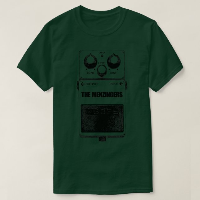 Camiseta O Pedal de Violão dos Menzingers (Frente do Design)