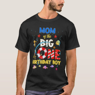 Camiseta O Peixe Aliado Um Aniversário Mãe Do Menino Do Ani