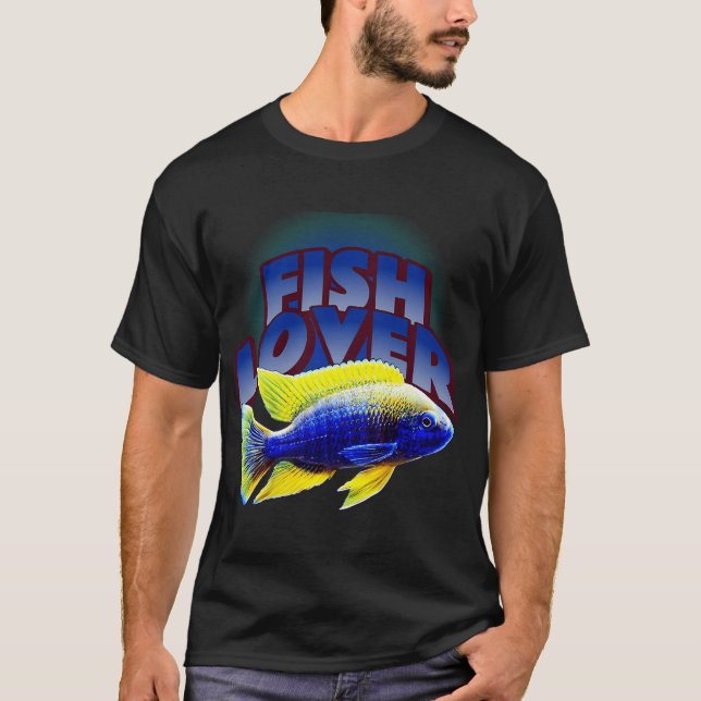 Camiseta O Peixe Arco-Íris e Amigos (Frente)