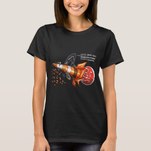 Camiseta O Peixe Cone de Tráfego de Segurança