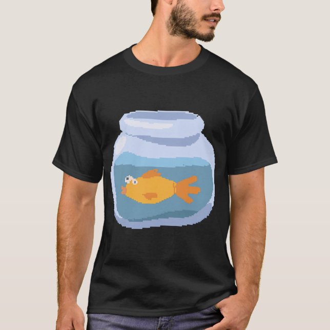 Camiseta O Peixe Dourado Planet Life (Frente)