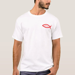 Camiseta O Peixe é vermelho