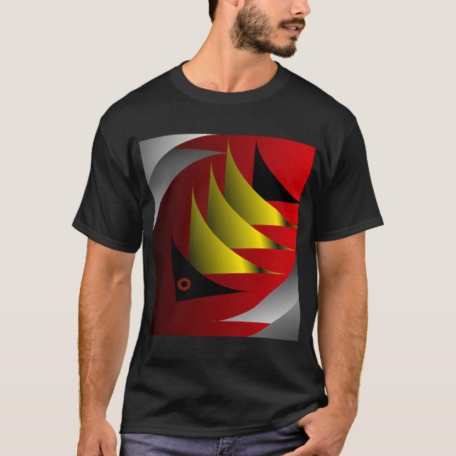 CAMISETA O PEIXE ENORME (Frente)