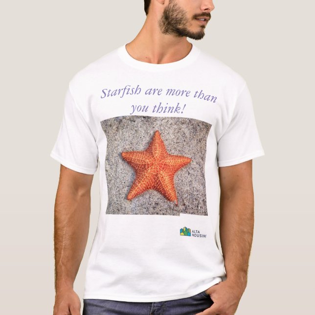 Camiseta O peixe-estrela é mais do que você pensa! (Frente)