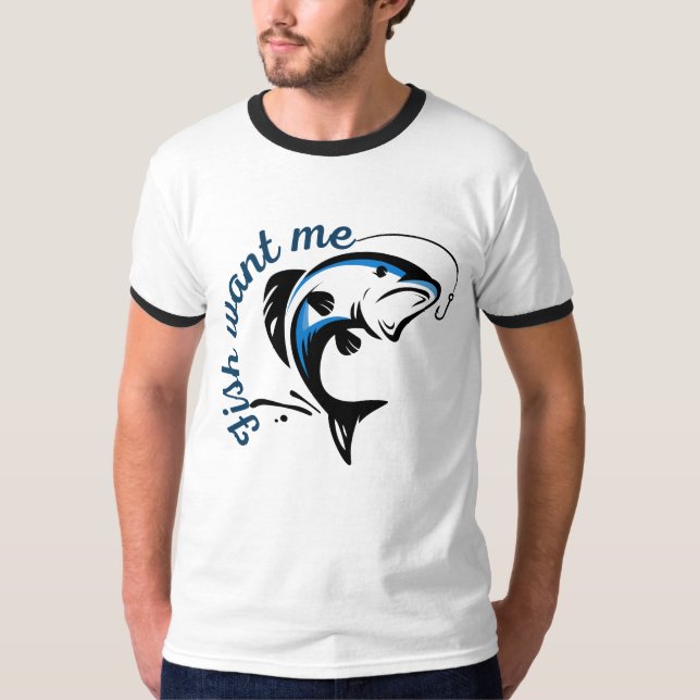 Camiseta O Peixe Me Quer (Frente)