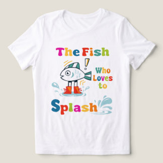 Camiseta O peixe que adora esmagar