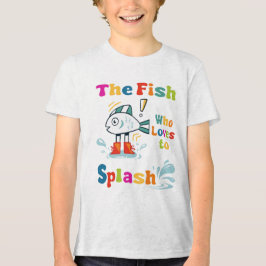 Camiseta O peixe que adora esmagar