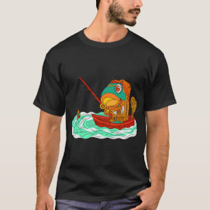 Camiseta O Peixe Que Se Tornou Pescador