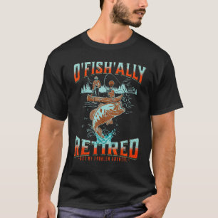 Camiseta O Peixe Reformado, Aposentado, Peixe Não Meu Prova