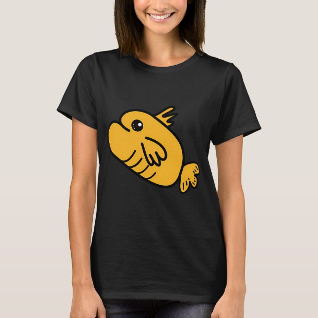 Camiseta O peixe rei (Frente)